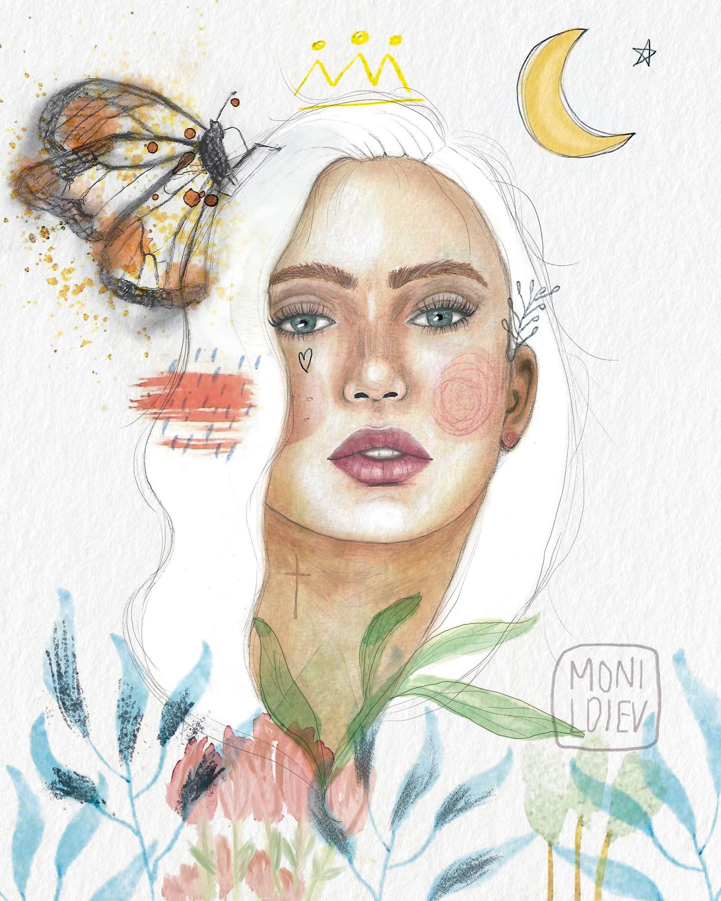 Where Her Gaze Wanders - Featured artwork